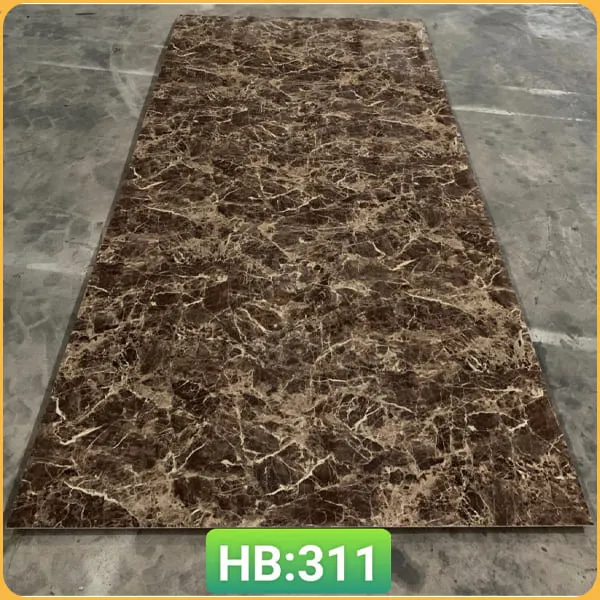 Tấm Nhựa Ốp Tường PVC Giả Vân Đá Hobi Wood Dày 3.0mm